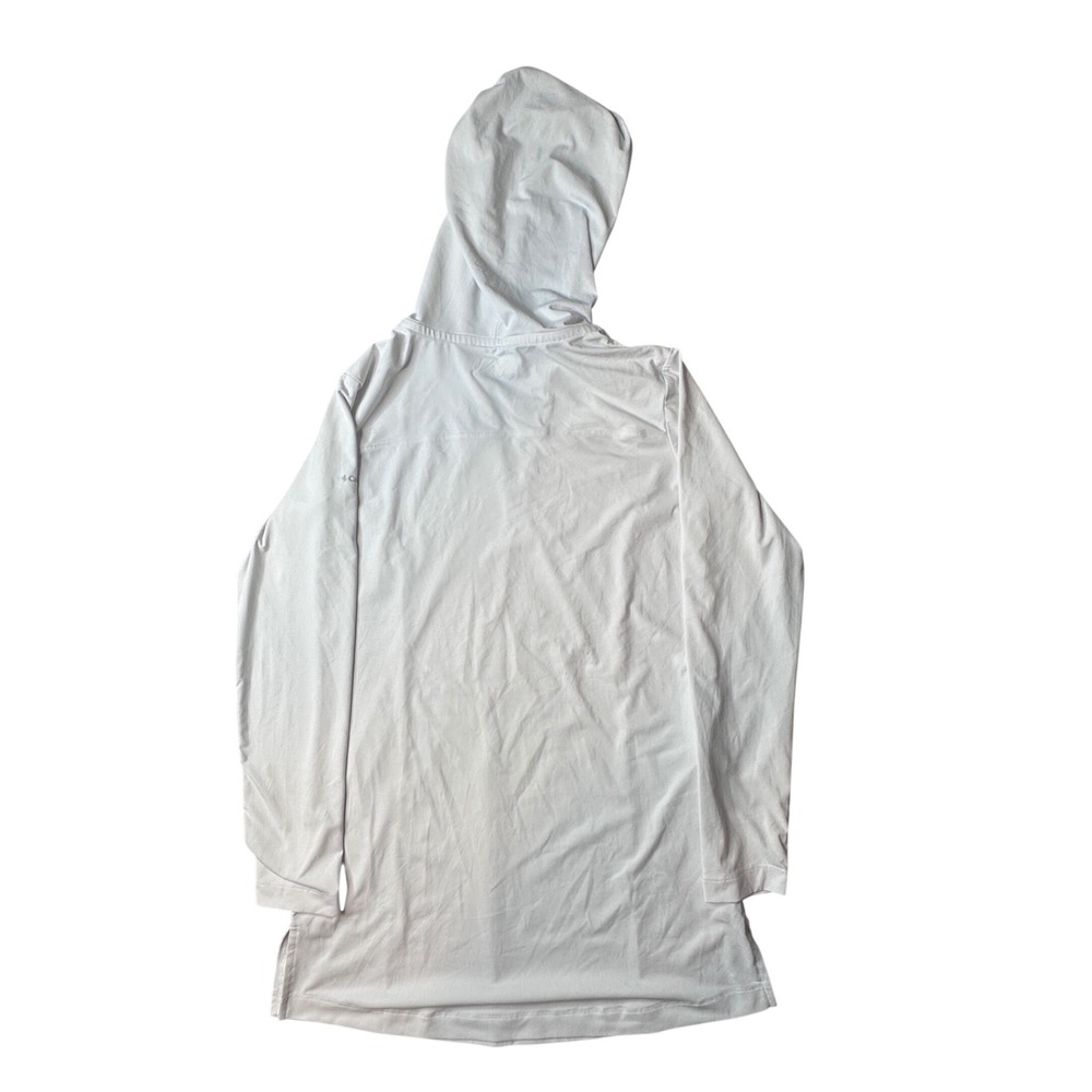 Columbia Hoodie Womens S White Pullover Long Sleeve Split V-Neck Activewear 1889 - Picture 2 of 8